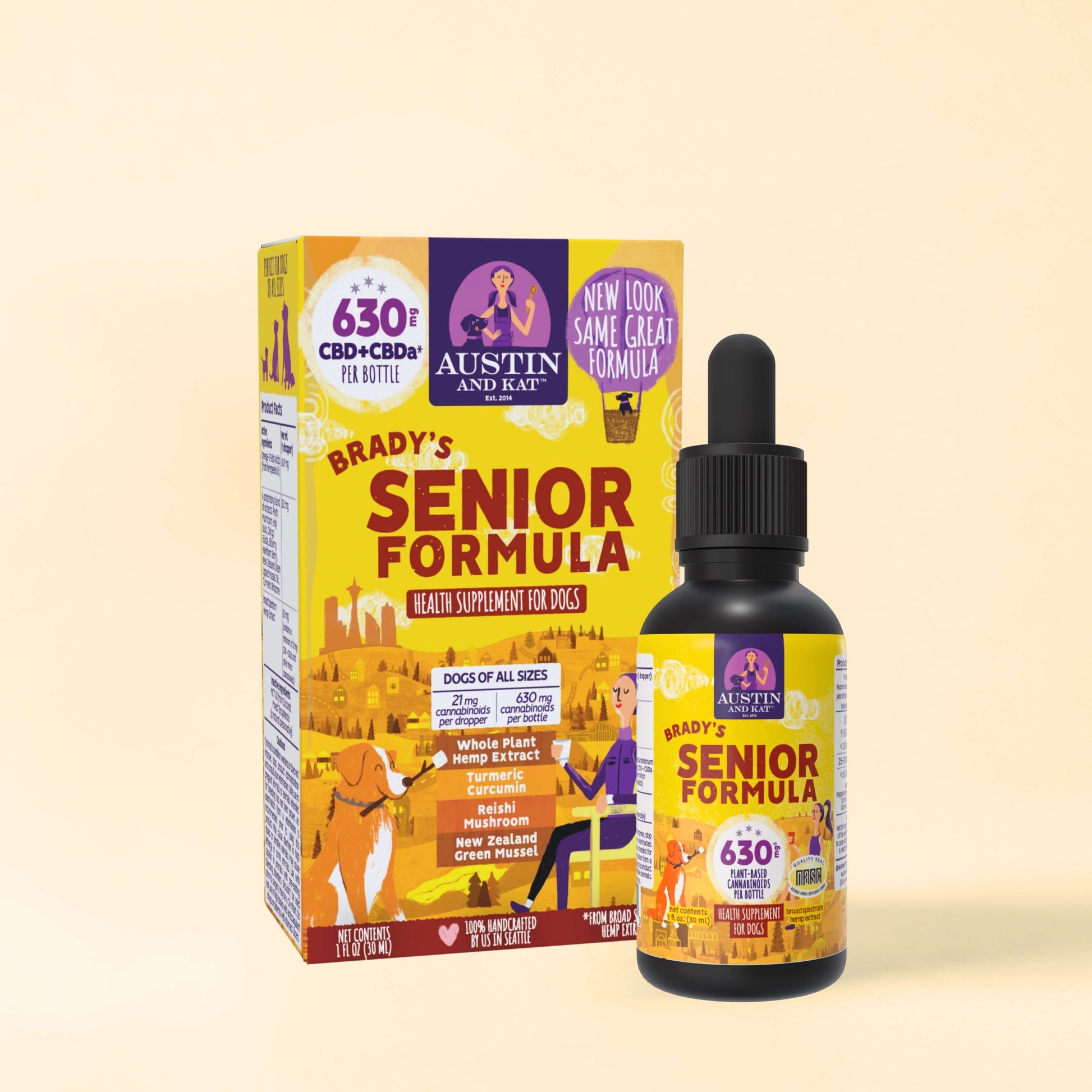 Brady's Senior Formula Oil