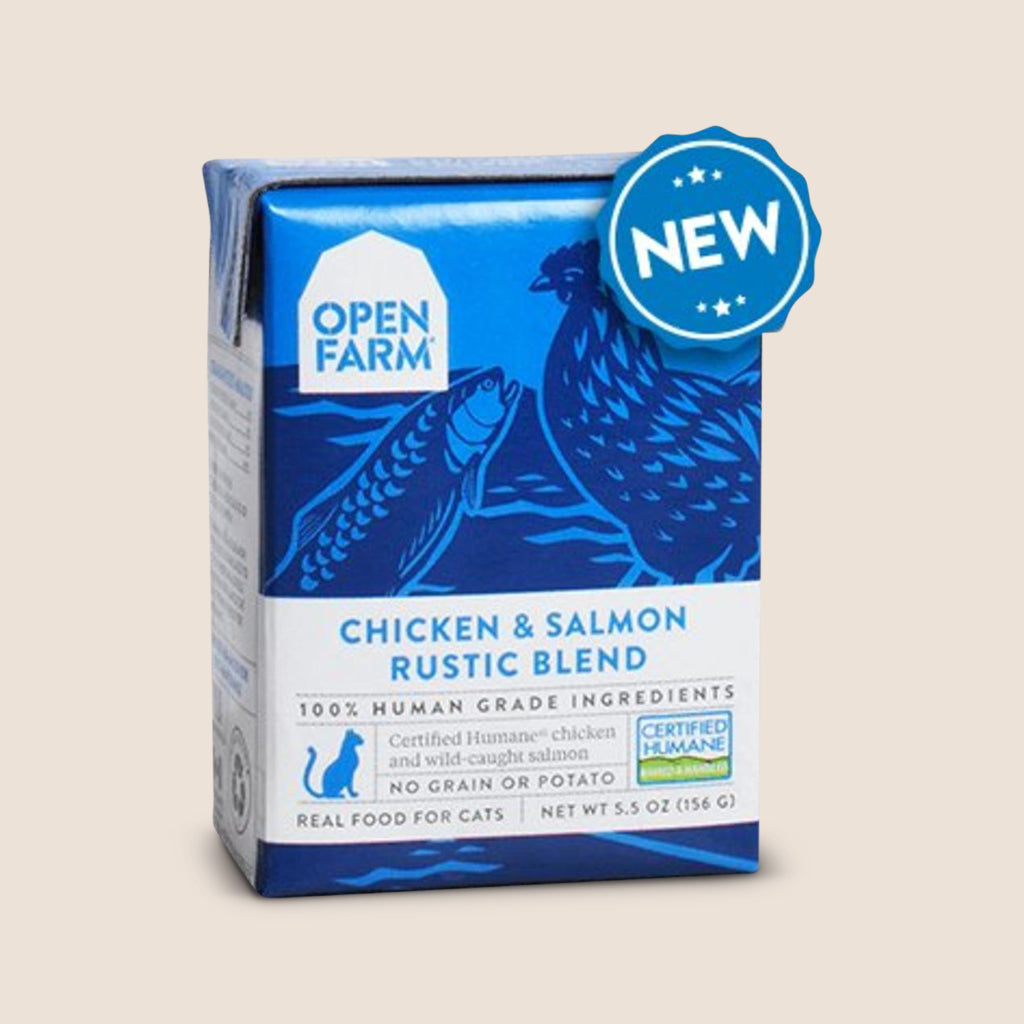 Open Farm Rustic Blend - Chicken & Salmon Recipe for Cats