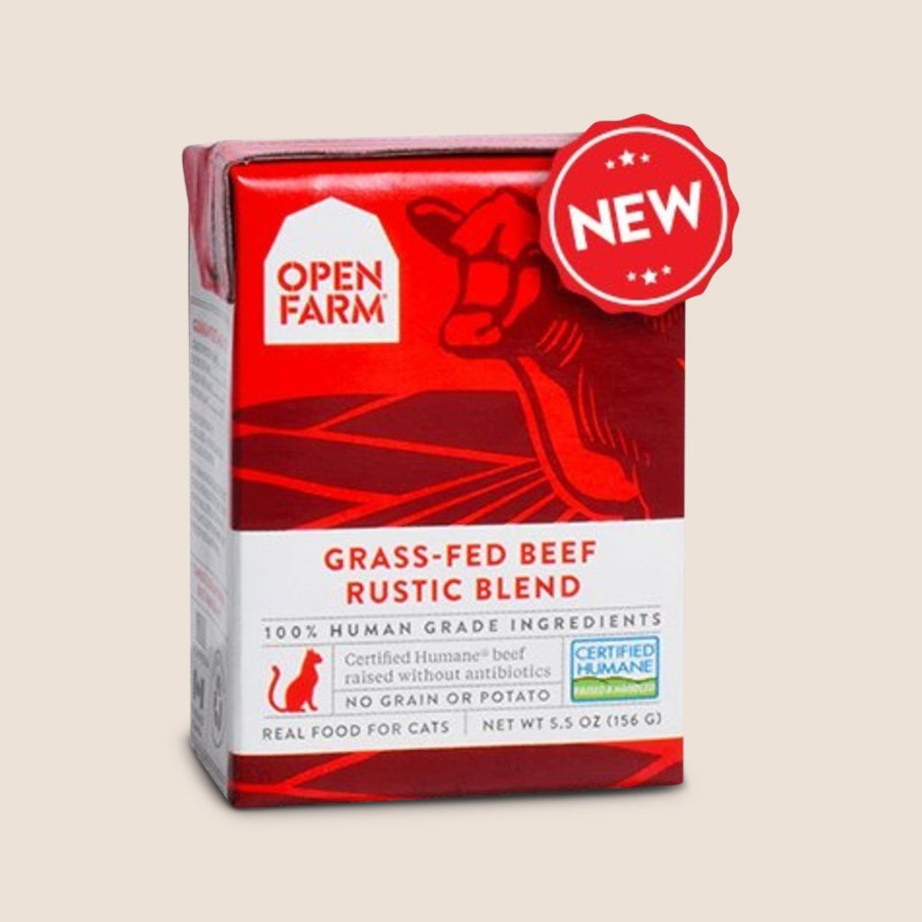 Open Farm Rustic Blend - Grass-Fed Beef Recipe for Cats