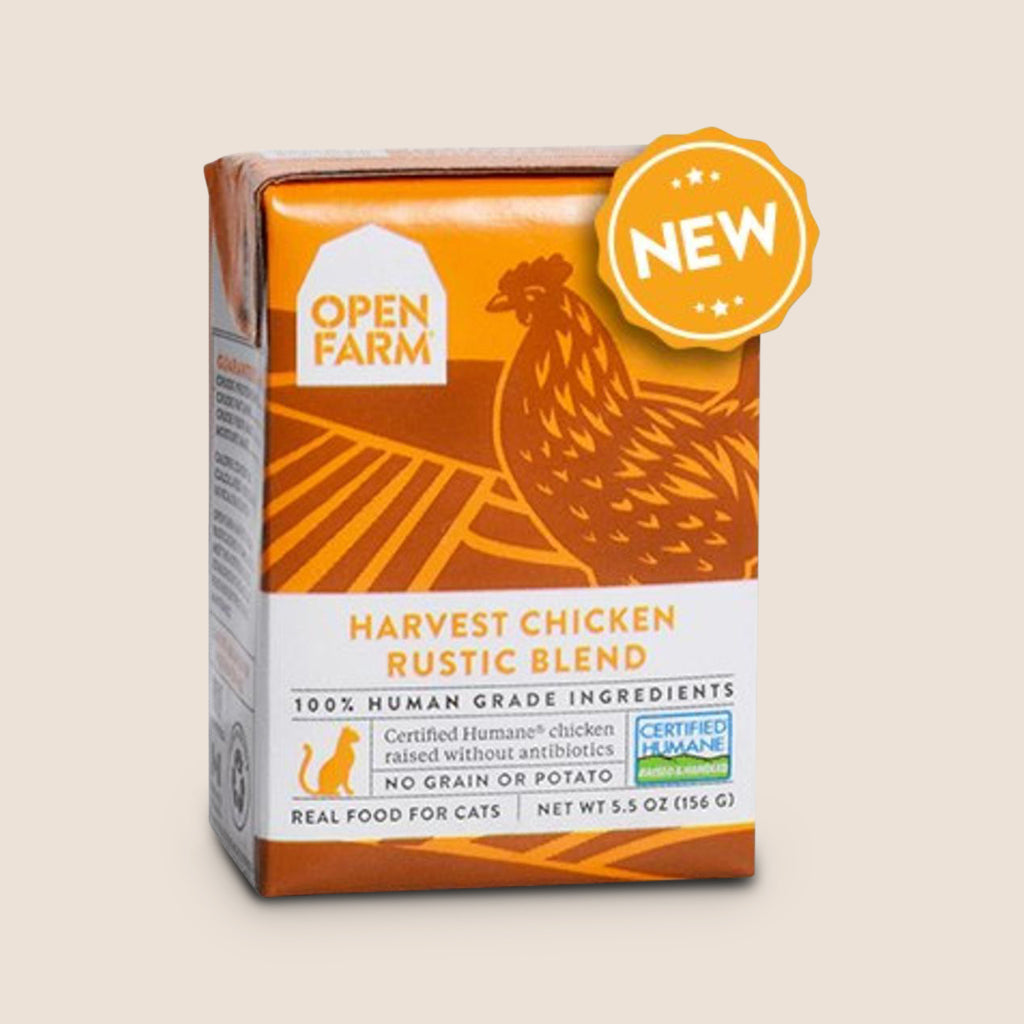 Open Farm Rustic Blend - Harvest Chicken Recipe for Cats