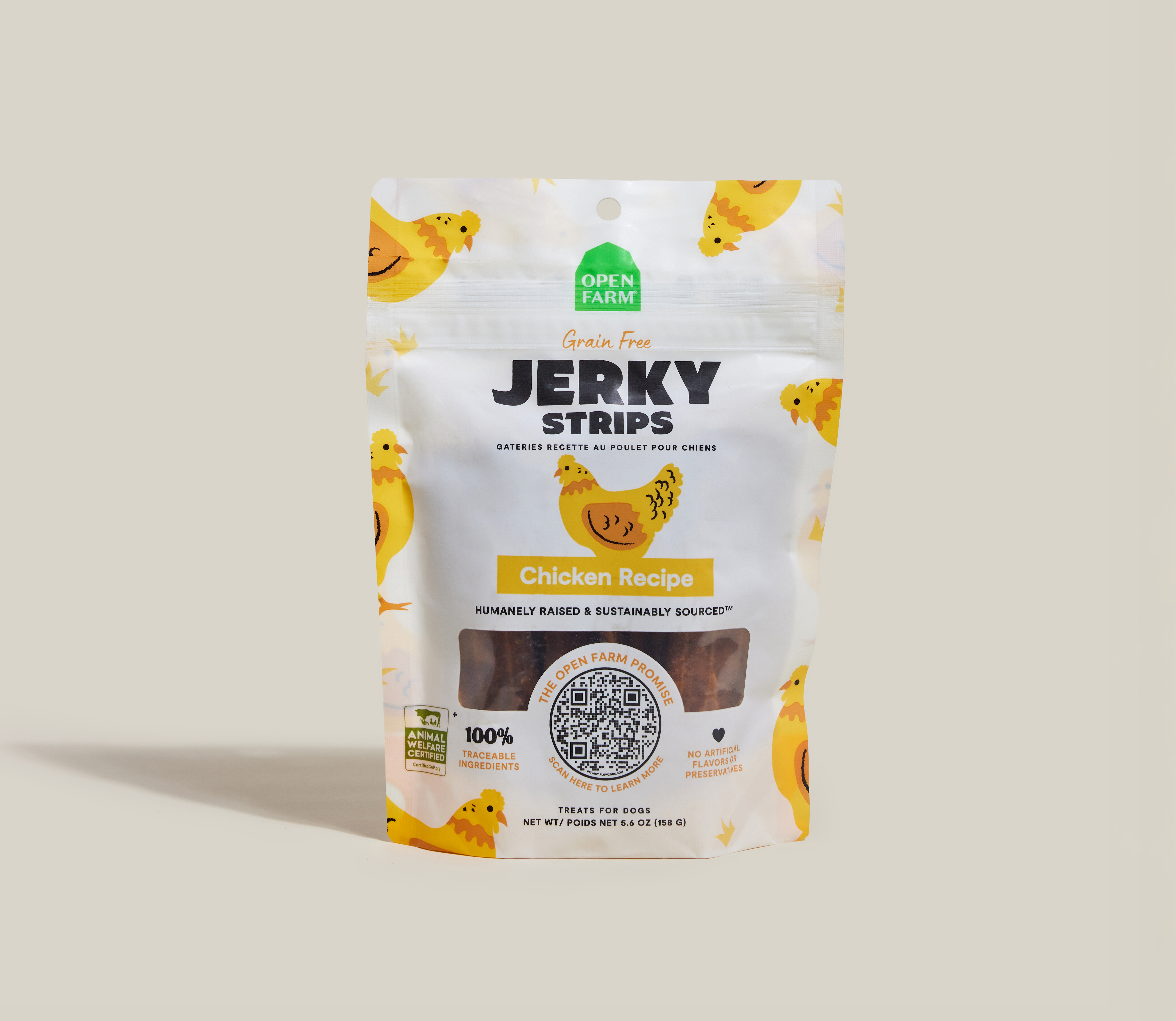 Grain-Free Chicken Jerky Strips