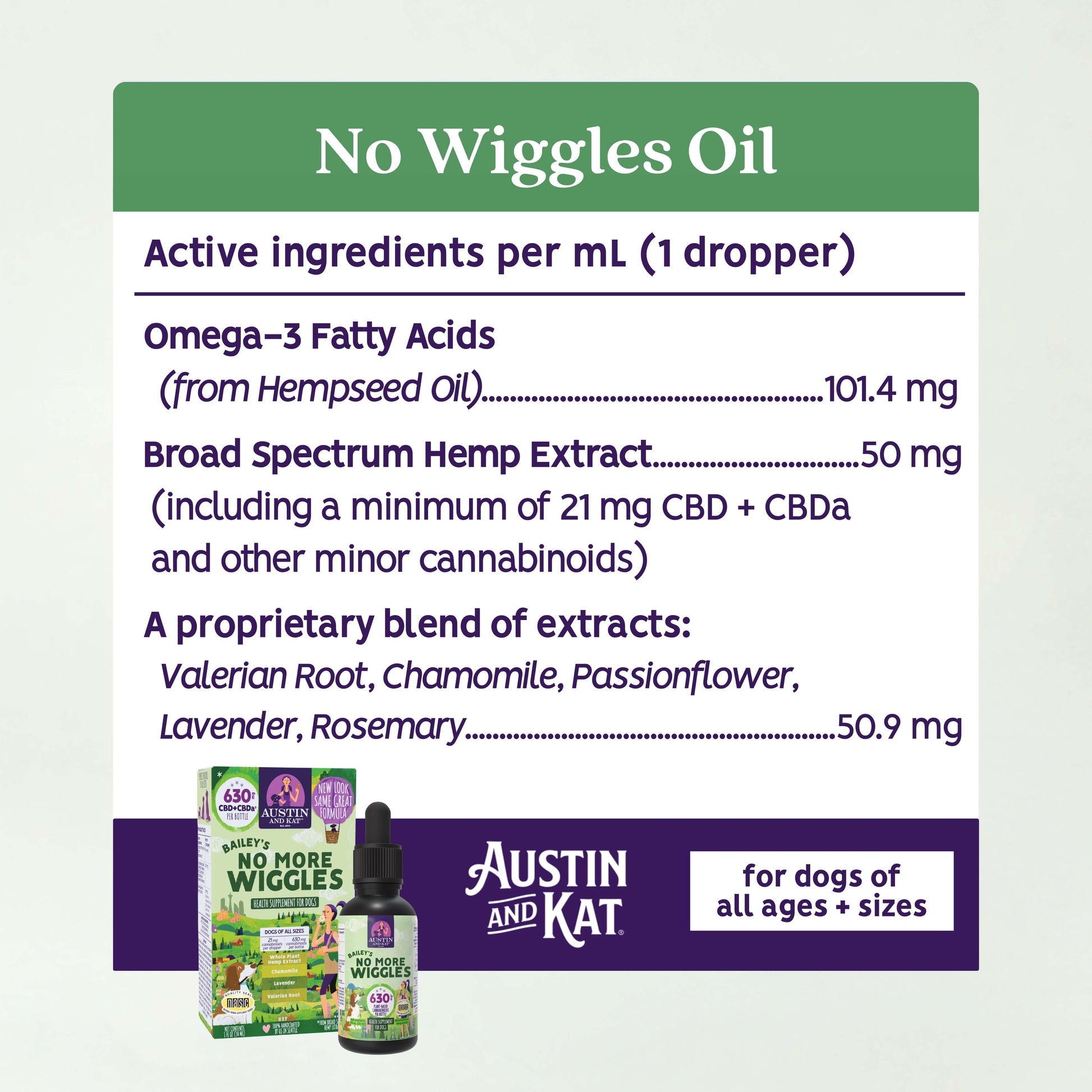 No More Wiggles Oil