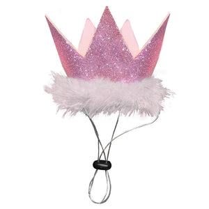 Pink Party Crown - Huxley & Kent freeshipping - The Good Dog Store