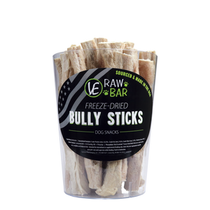 VE RAW BAR Freeze-Dried Bully Sticks freeshipping - The Good Dog Store