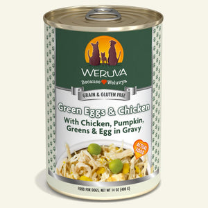 Weruva Green Eggs & Chicken Canned Dog Food 14oz freeshipping - The Good Dog Store