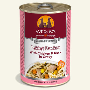 Weruva Peking Ducken Canned Dog Food 14oz freeshipping - The Good Dog Store