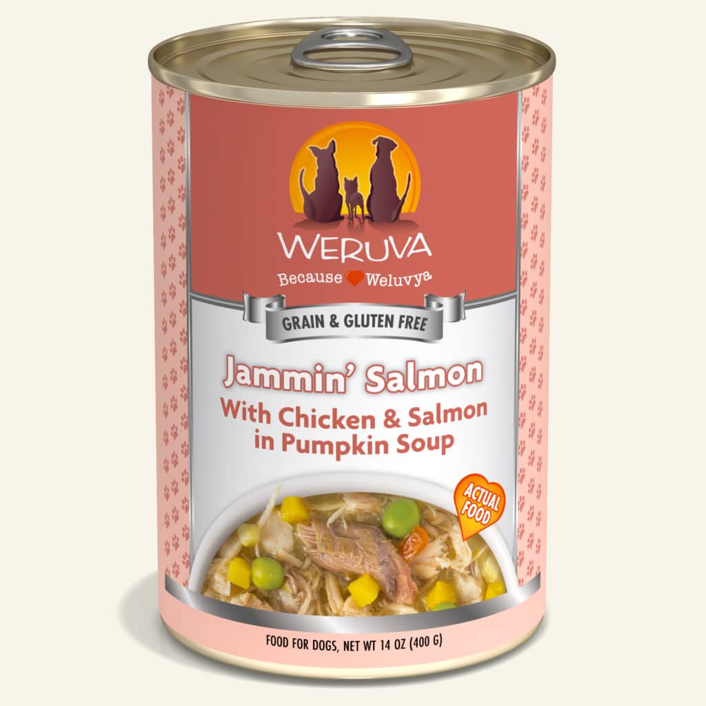 Weruva Jammin' Salmon Canned Dog Food 14oz freeshipping - The Good Dog Store