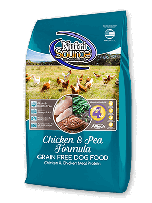 NutriSource Chicken & Pea Grain Free Dog Food 30lb freeshipping - The Good Dog Store