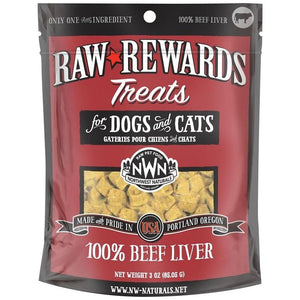 NorthWest Naturals Dog/Cat Freeze Dried Treats Beef Liver 3oz freeshipping - The Good Dog Store