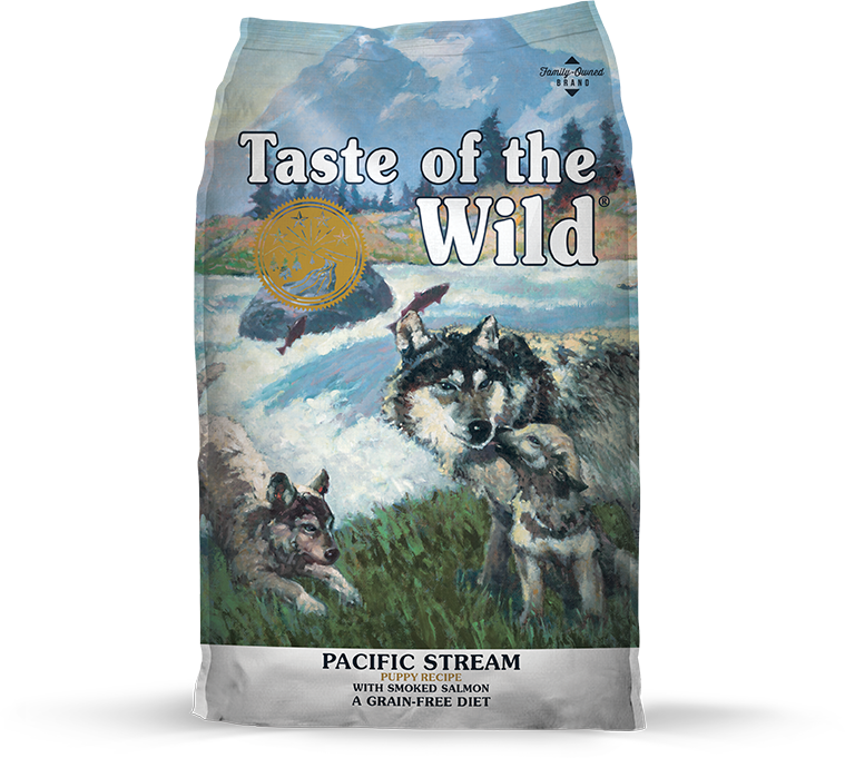 Taste Of The Wild Pacific Stream Puppy Recipe with Smoked Salmon 28 lb freeshipping - The Good Dog Store