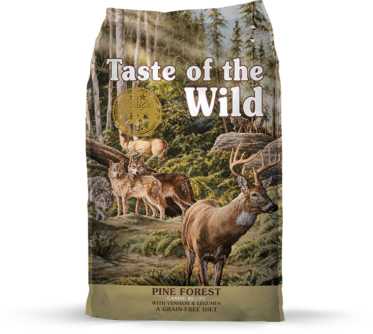 Taste Of The Wild Pine Forest Canine Recipe with Venison & Legumes 28 lb freeshipping - The Good Dog Store