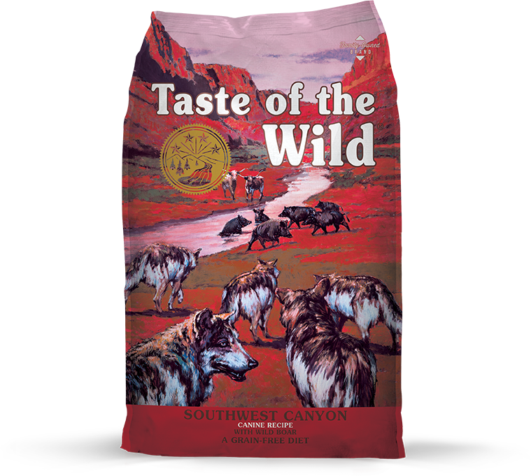 Taste Of The Wild Southwest Canyon Canine Recipe with Wild Boar 28 lb freeshipping - The Good Dog Store