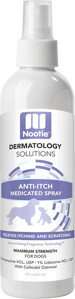 Nootie Medicated Anti-Itch Spray for Dogs, 8-oz bottle