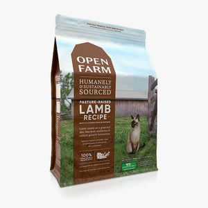Open Farm Cat Pasture Raised Lamb 4 lb freeshipping - The Good Dog Store