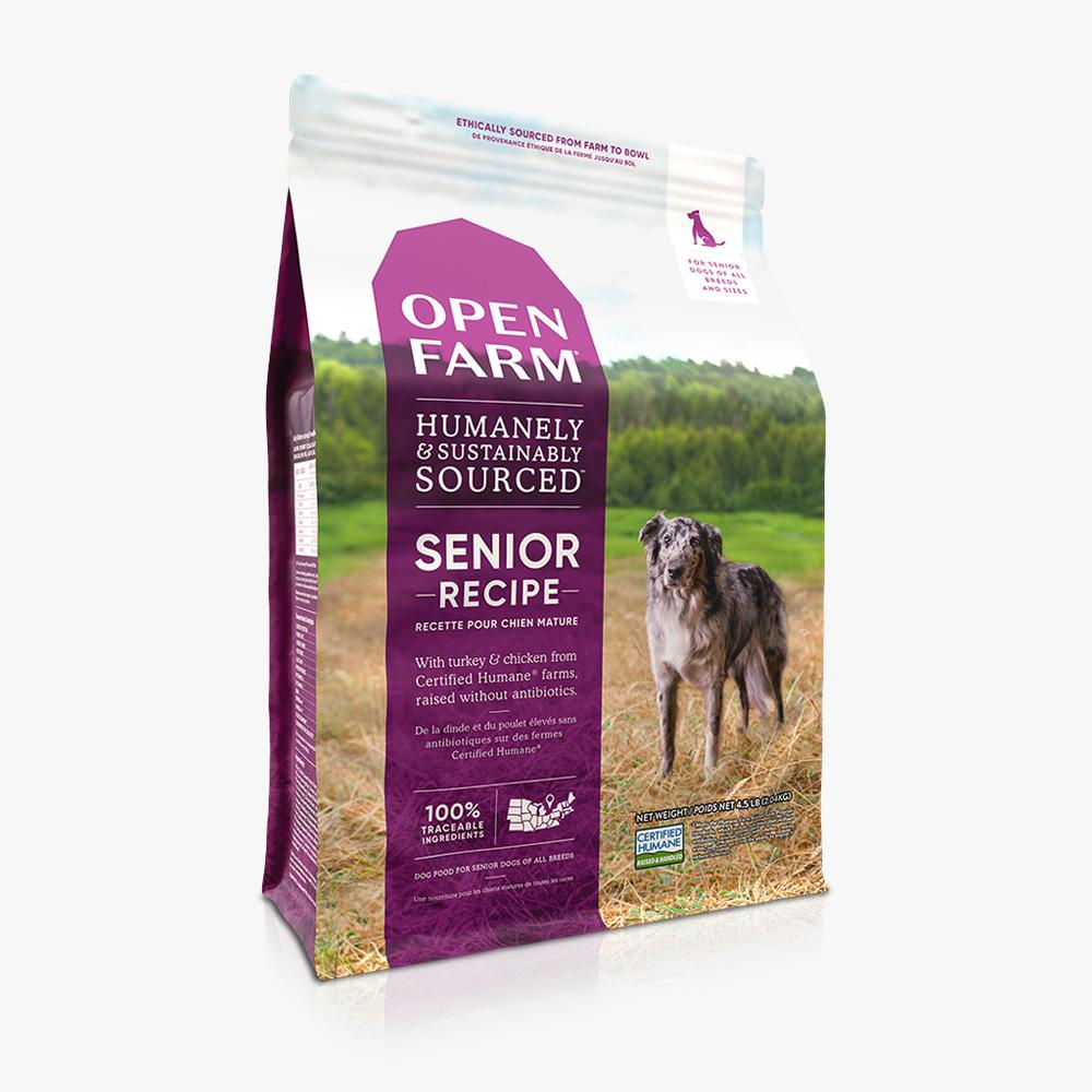 Open FarmSenior Dry Dog Food 24 lb freeshipping - The Good Dog Store