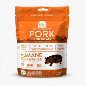Open Farm Dog Dehydrated Pork Treats 4.5 oz freeshipping - The Good Dog Store