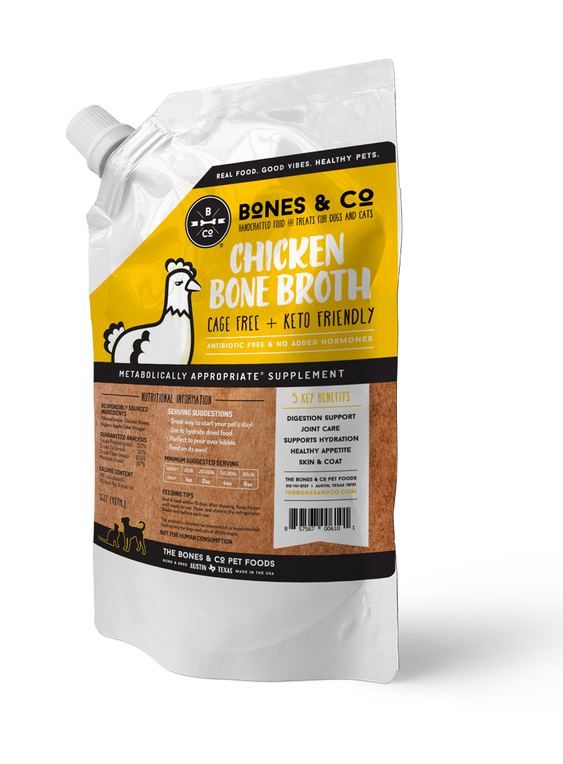 Bones & Co Dog Frozen Chicken Bone Broth 16oz (IN STORE PICK UP ONLY)