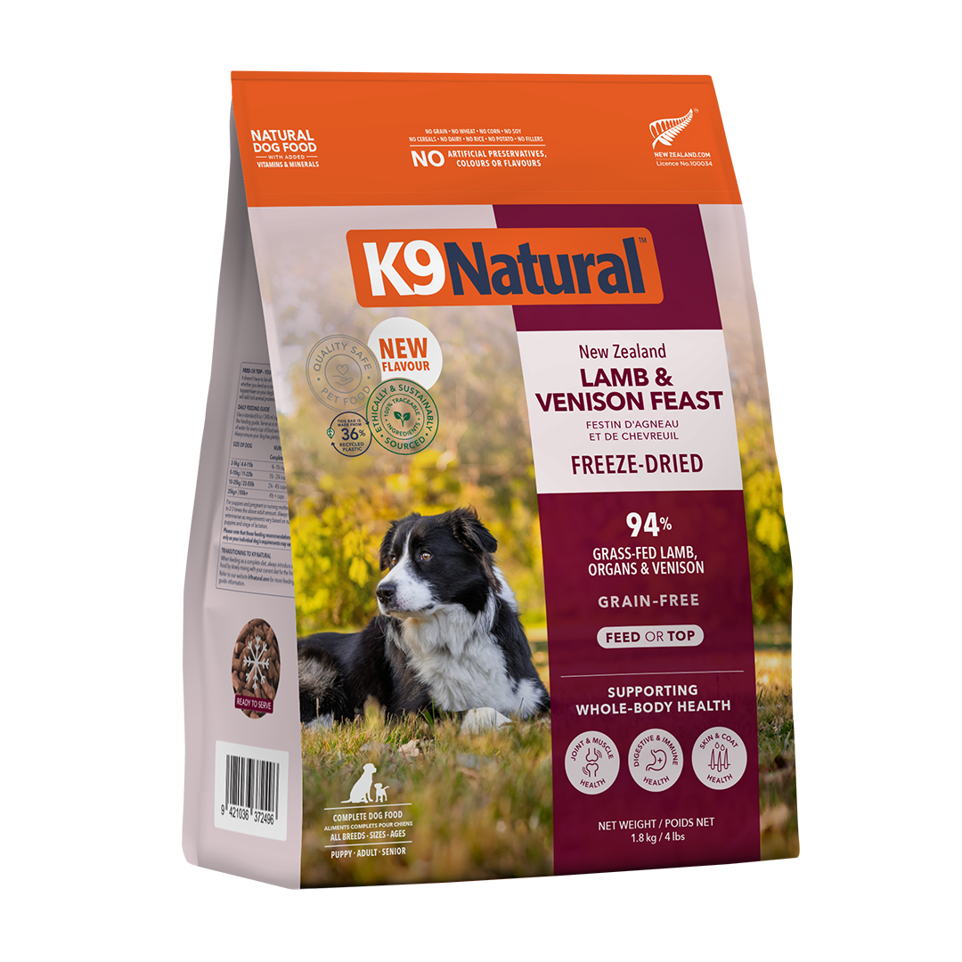 Lamb & Venison Feast Freeze-Dried Dog Food