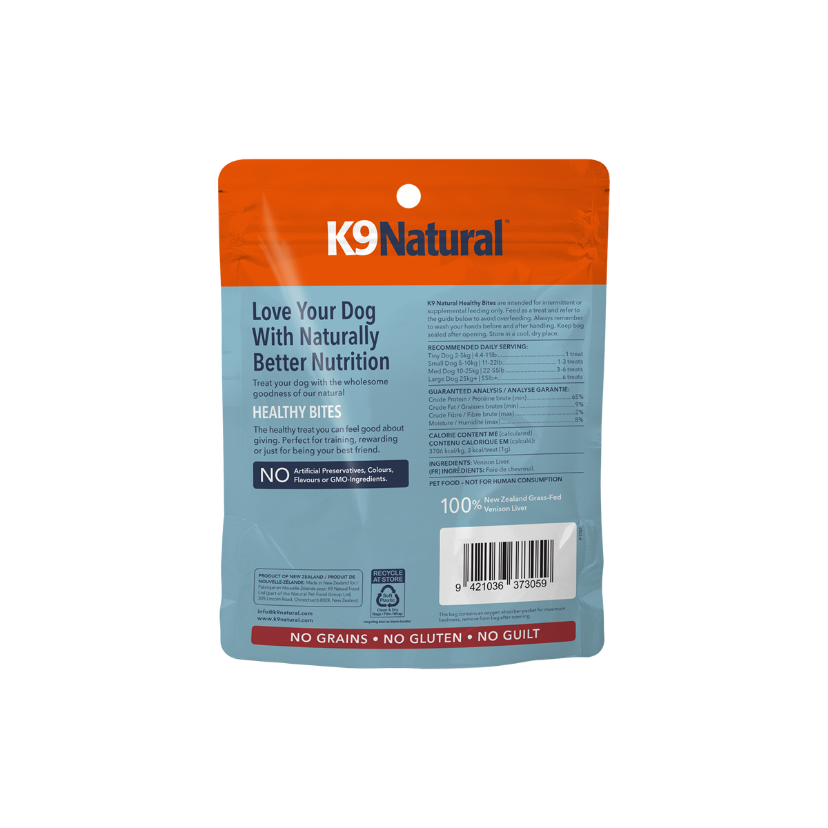 Venison Liver Healthy Bites Dog Treats