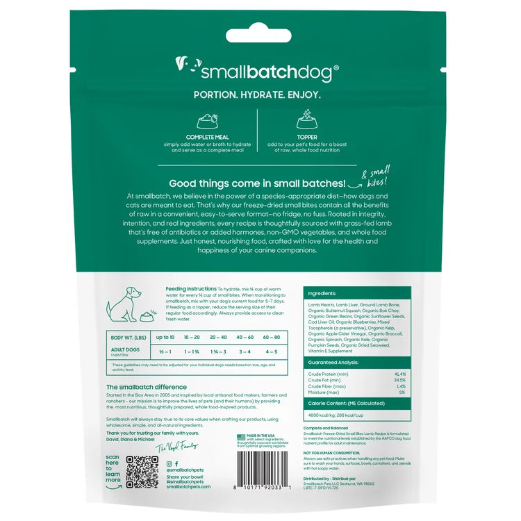 Lamb Freezedried Small Bites