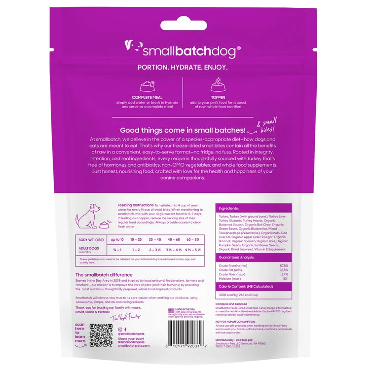 Turkey Freezedried Small Bites