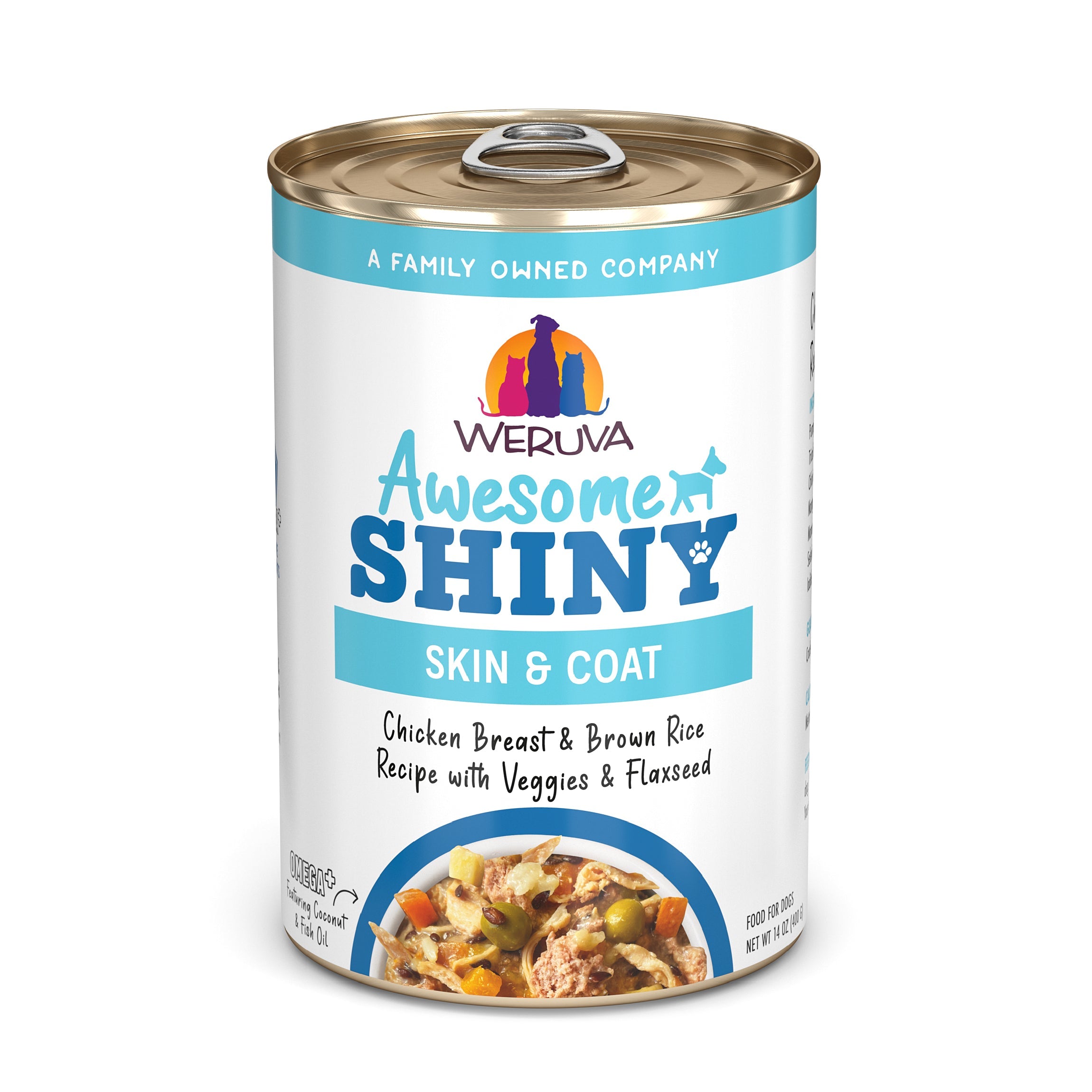 Awesome Shiny Chicken Breast & Brown Rice Recipe with Veggies & Flaxseed