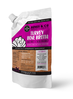 Bones & Co Dog Frozen Turkey Bone Broth 16oz