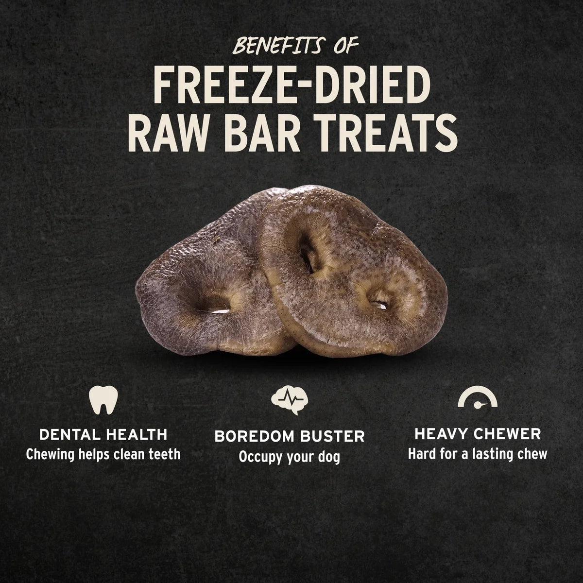 Vital Essentials Dog Raw Bar Freeze Dried Pig Snout Treat