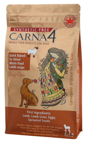 Carna4 Dog All Life Stages Easy Chew GF Lamb 20lbs