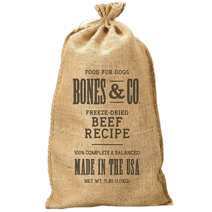 Bones & Co Dog Freeze Dried Beef Bites Bulk 7lbs