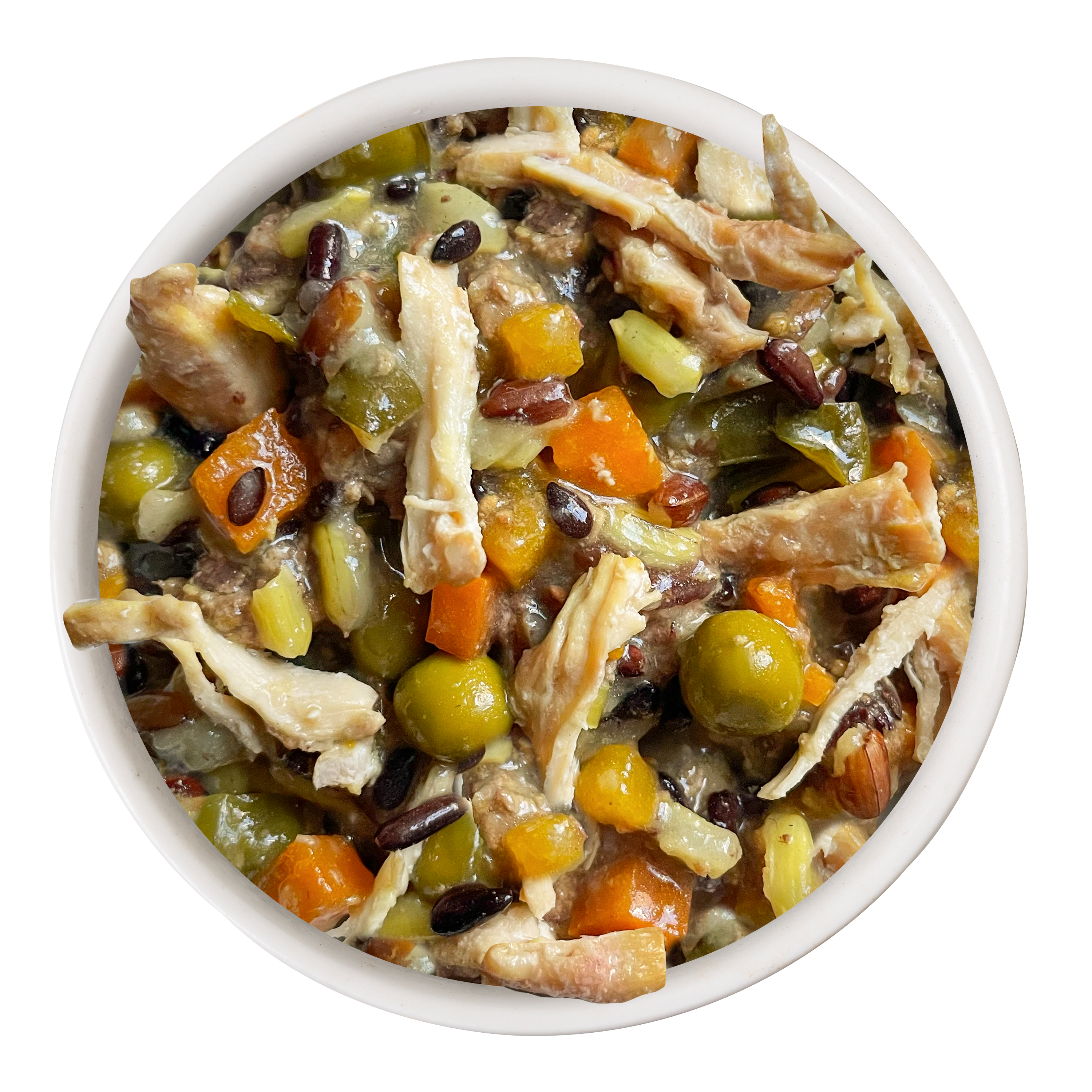 Awesome Bouncy Chicken Breast & Riceberry Recipe with Veggies, Turmeric & Ginger