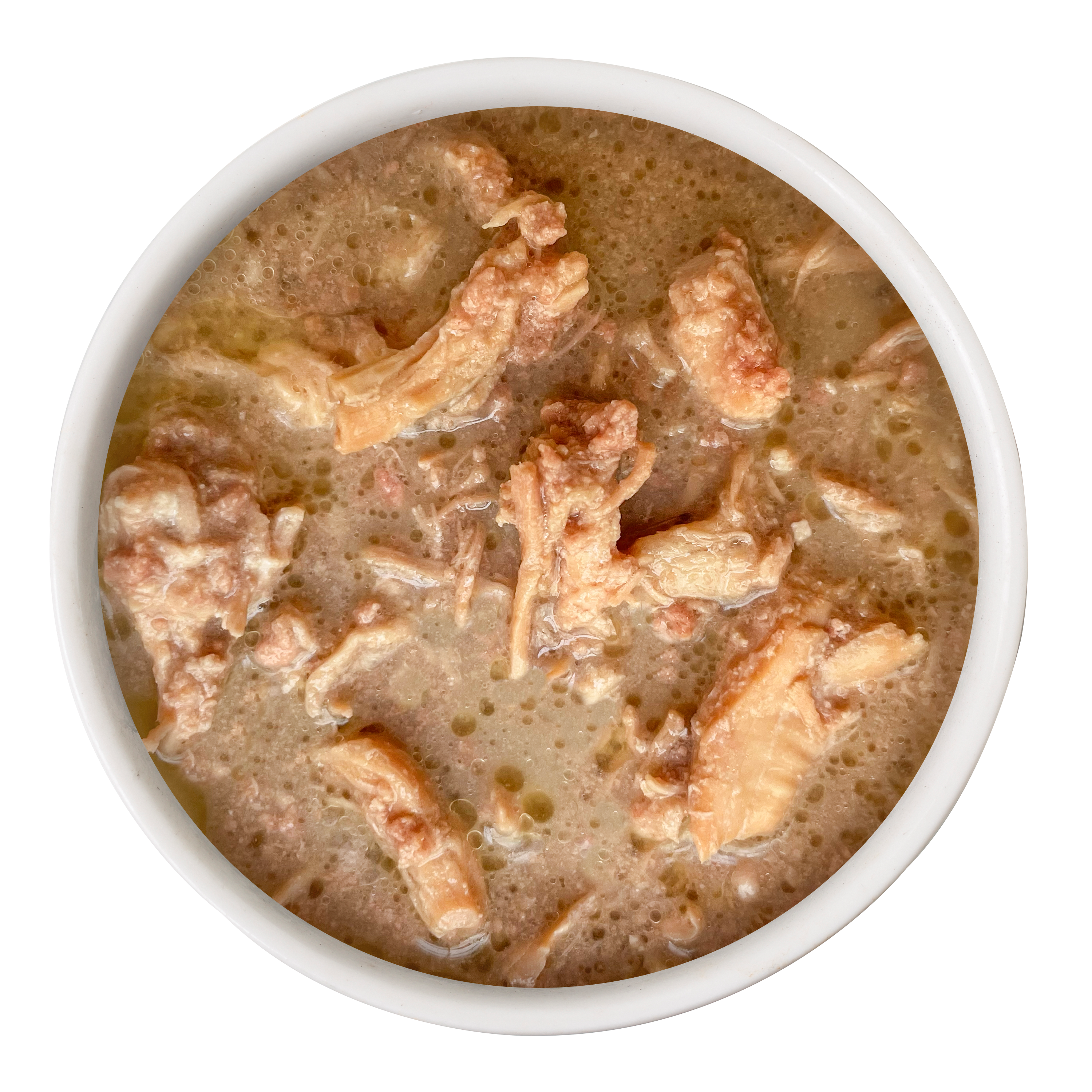 Chicken Shreds in Broth