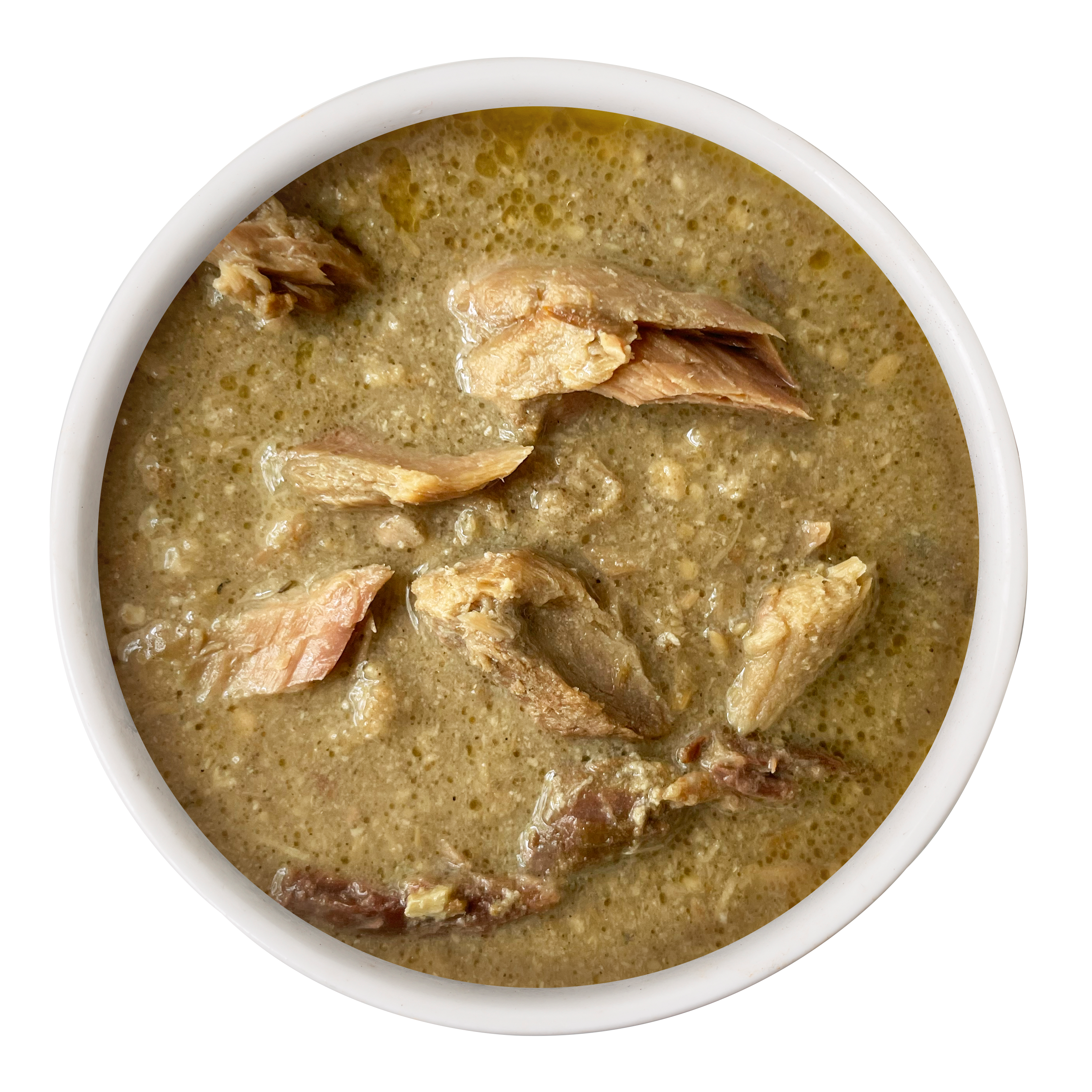 Salmon & Mackerel Shreds in Broth