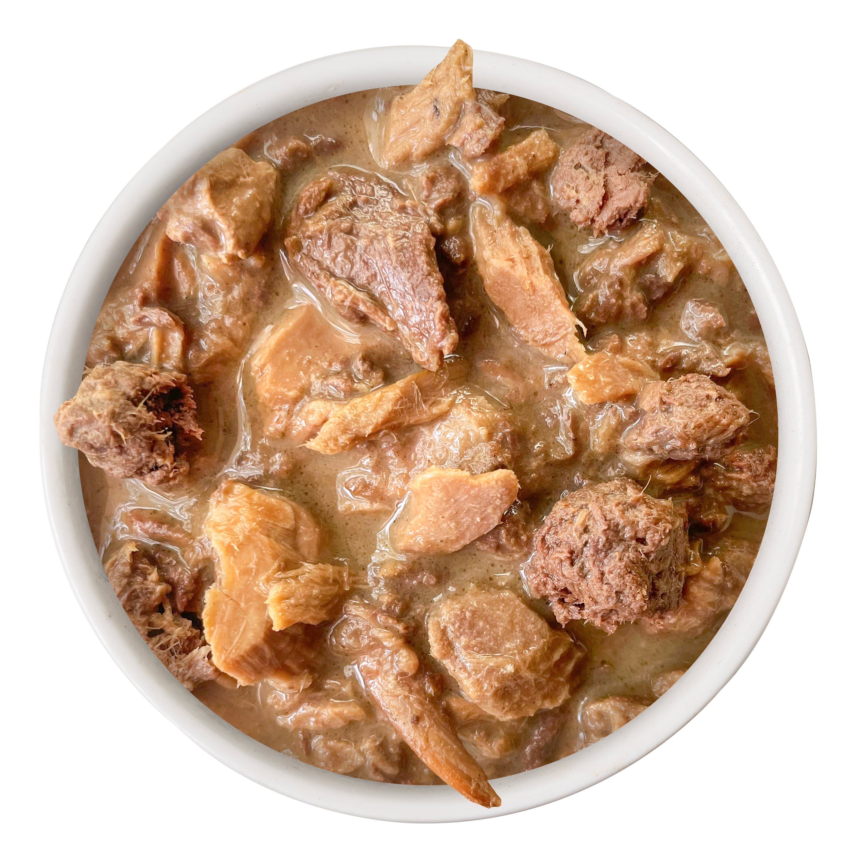 Tuna Shreds in Broth