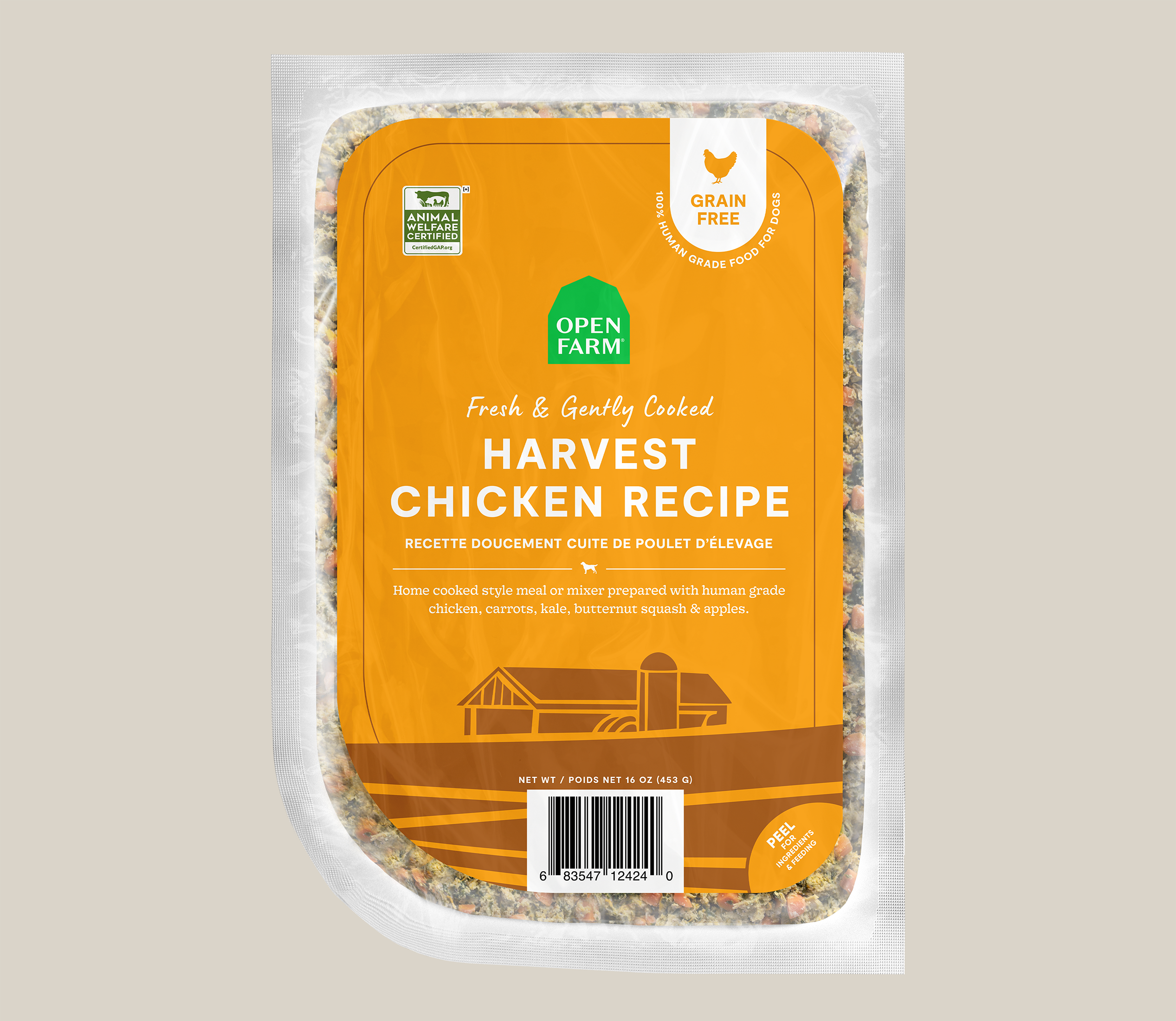 Harvest Chicken Grain-Free Freshly Crafted Dog Food