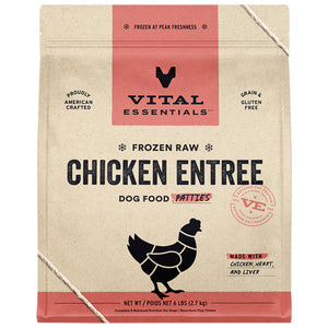 Vital Essentials Raw Chicken Patties (In Store Pick Up Only)