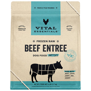 Vital Essentials Raw Beef Patties (In Store Pick Up Only)