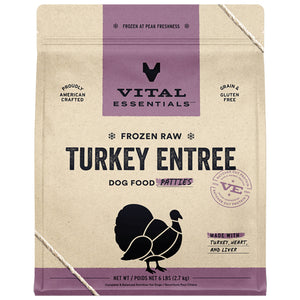 Vital Essentials Raw Turkey Patties (In Store Pick Up Only)