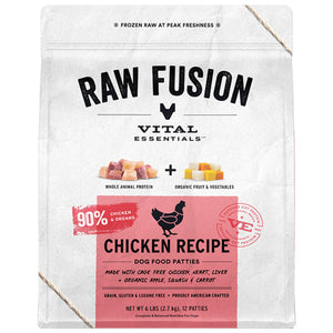 Vital Essentials Raw Fusion Chicken Patties (In Store Only Pick Up)