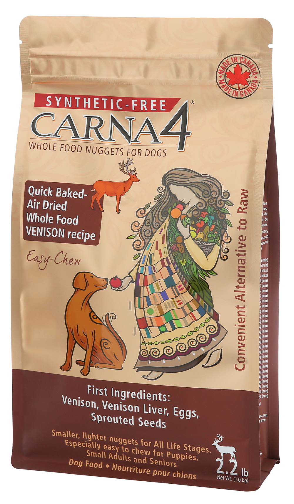 Carna4 Dog Easy Chew Venison 20lbs