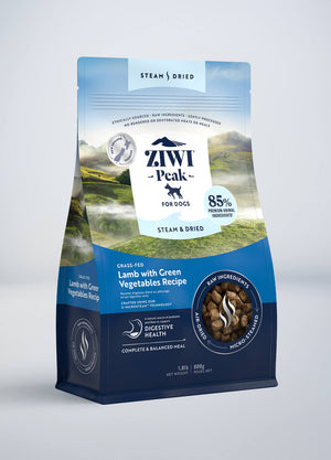 Ziwi Dog Steam Dried Lamb & Green Vegetables