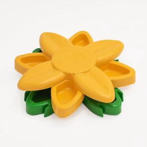 Zippy Paws Smarty Paws Puzzle Sunflower Bowl