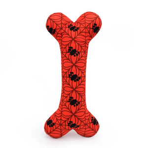 Zippy Paws Marvel Jigglerz Spider Man Bone Dog Toy