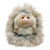 Tall Tails Real Feel Fluffy Baby Hedgehog with Squeaker Toy