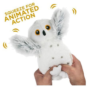 Tall Tails Animated Snow Owl Toy