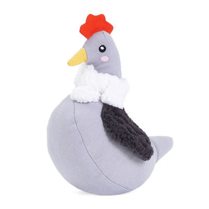 Zippy Paws ecoZippy Cotton Cuddler Chicken