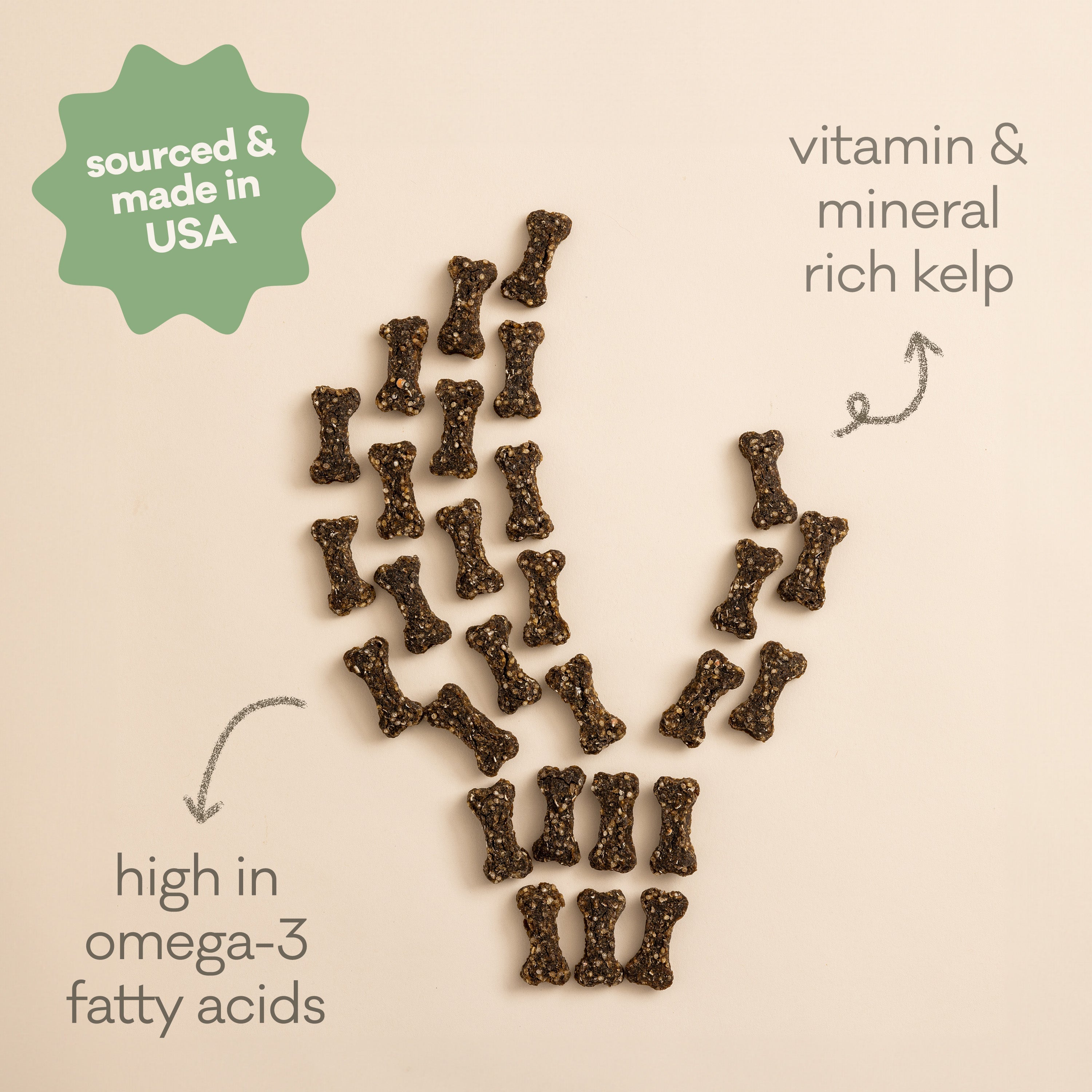 Polkadog Green Monstah (Bones)