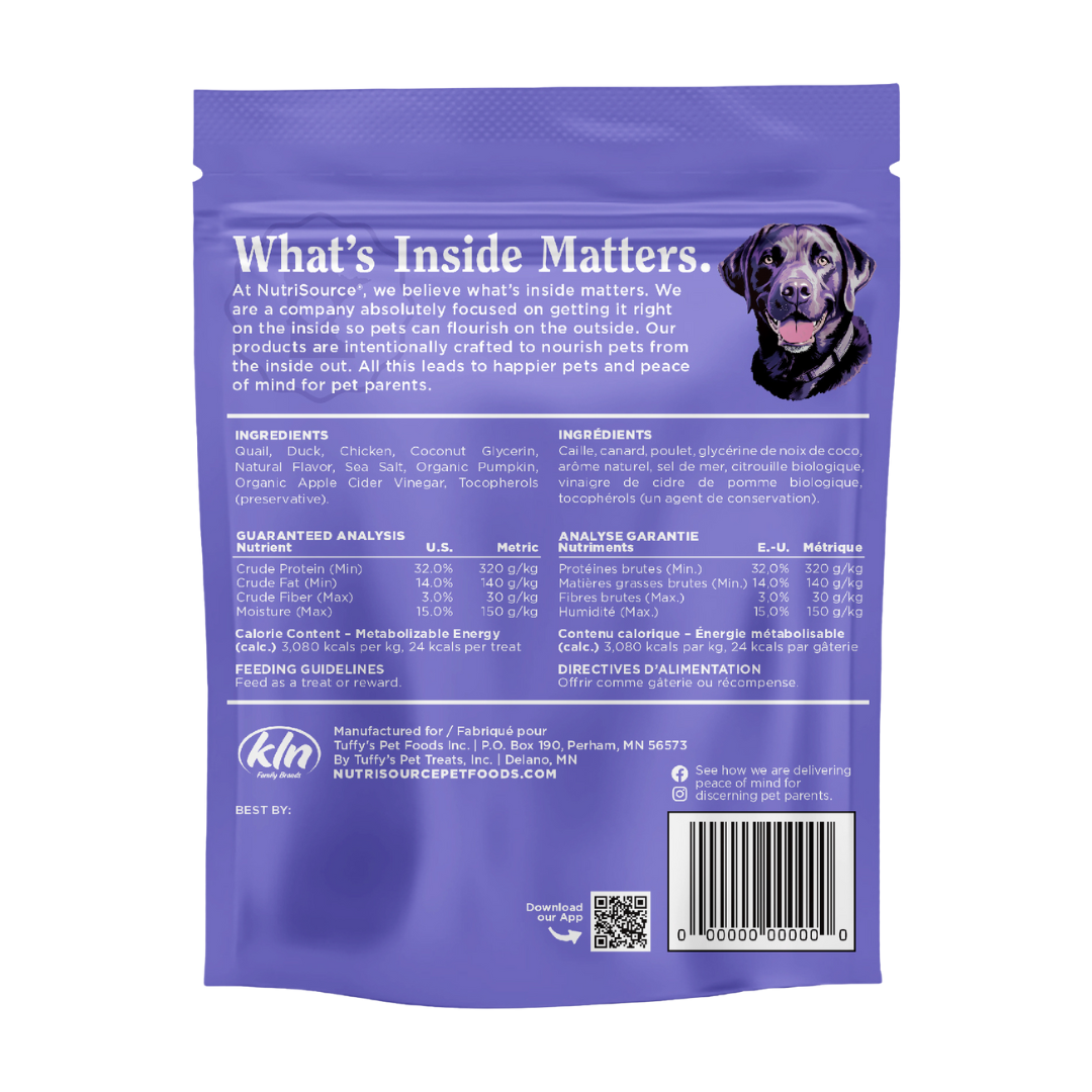 Quail, Duck & Chicken Jivin' Jerky