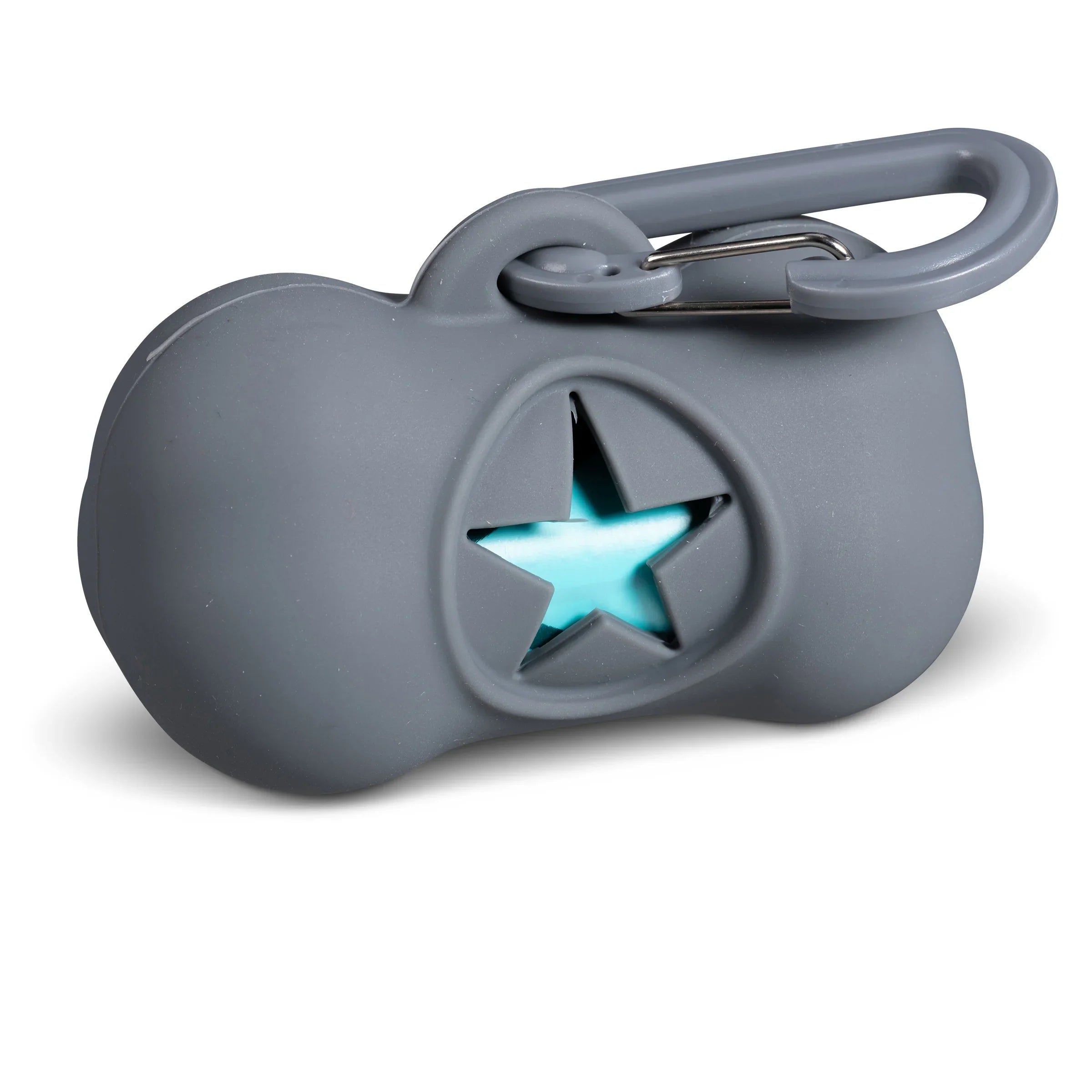 Silicone Dog Waste Bag Holder, 15 Messy Mutts Poop Bags Included