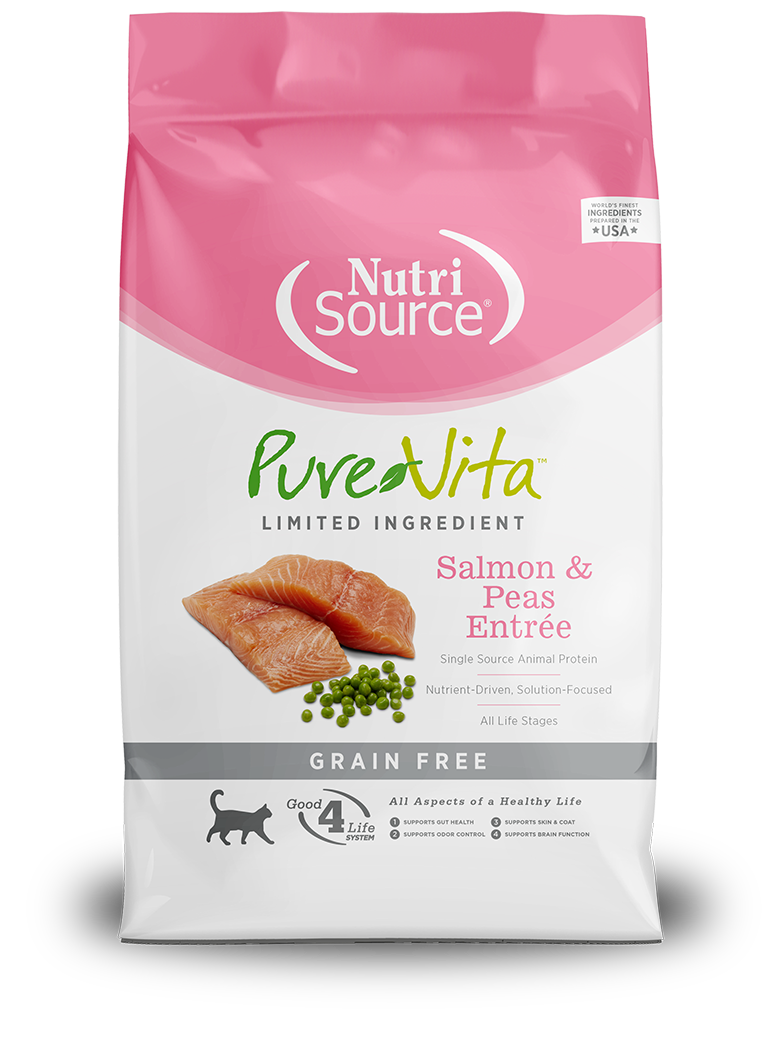 Grain Free Salmon & Peas Entrée Cat Food